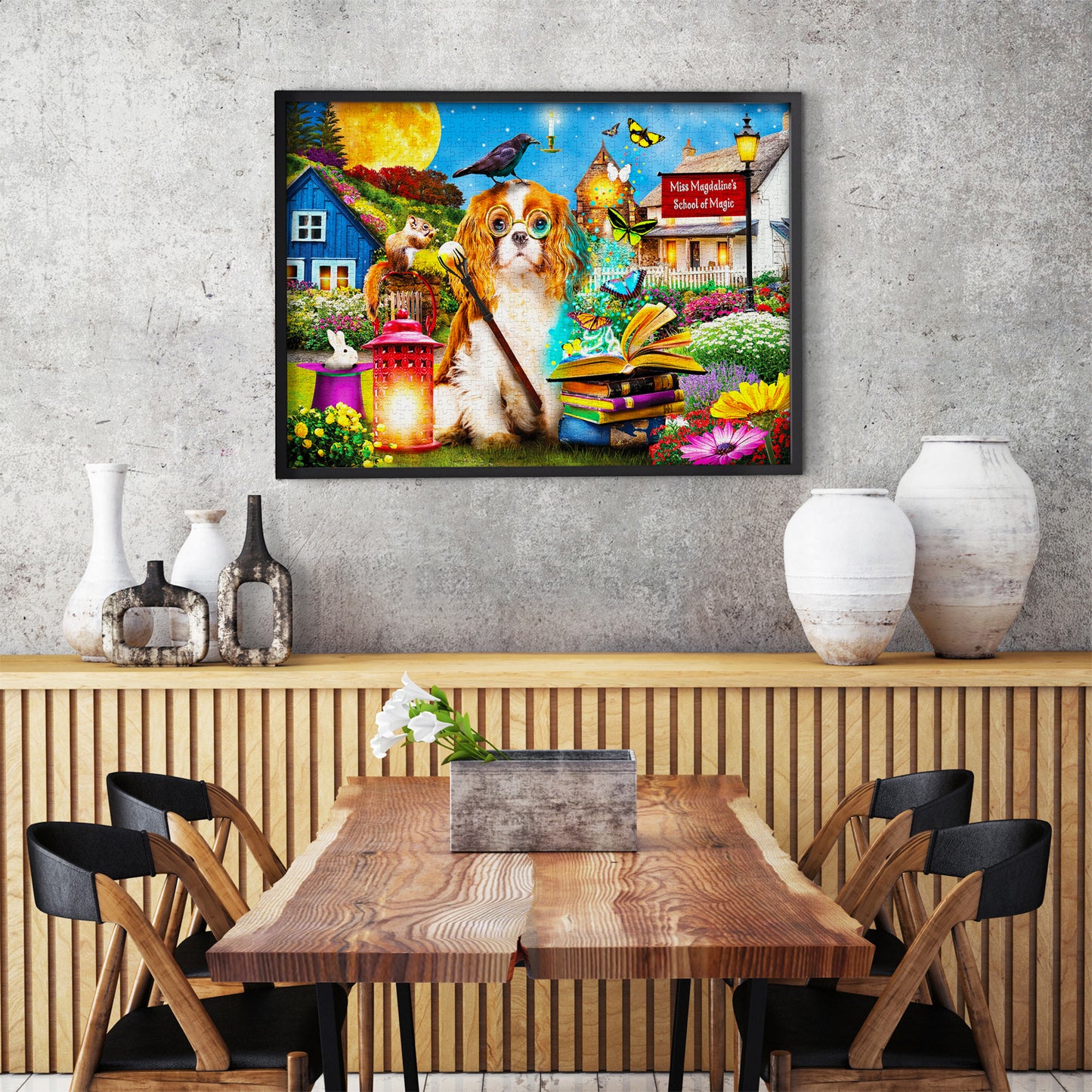 1000 Pieces Jigsaw Puzzle - Magic School (2039)