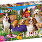 1000 Pieces Jigsaw Puzzle - Puppy Patch (2040)