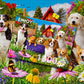 1000 Pieces Jigsaw Puzzle - Puppy Patch (2040)
