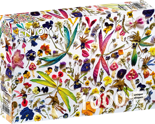 1000 Pieces Jigsaw Puzzle - Fairies and Dragonflies (2041)