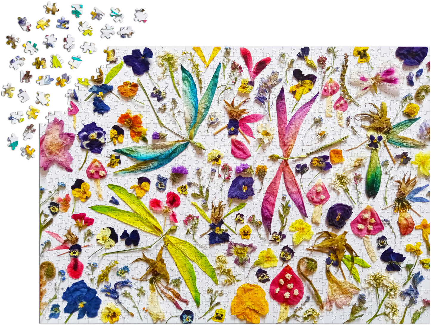 1000 Pieces Jigsaw Puzzle - Fairies and Dragonflies (2041)