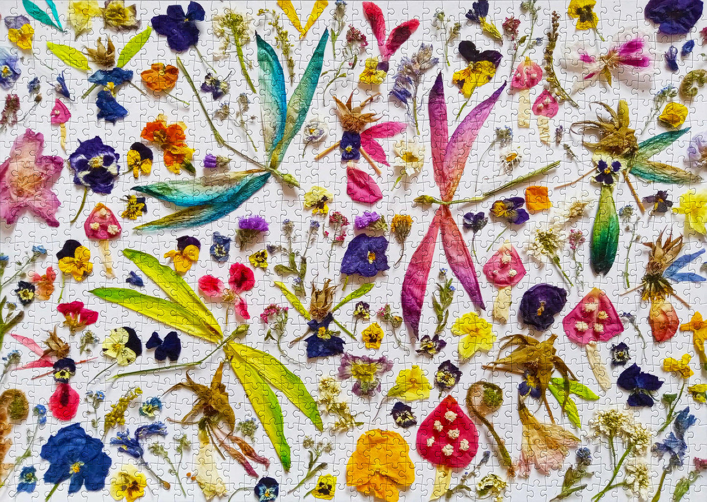 1000 Pieces Jigsaw Puzzle - Fairies and Dragonflies (2041)