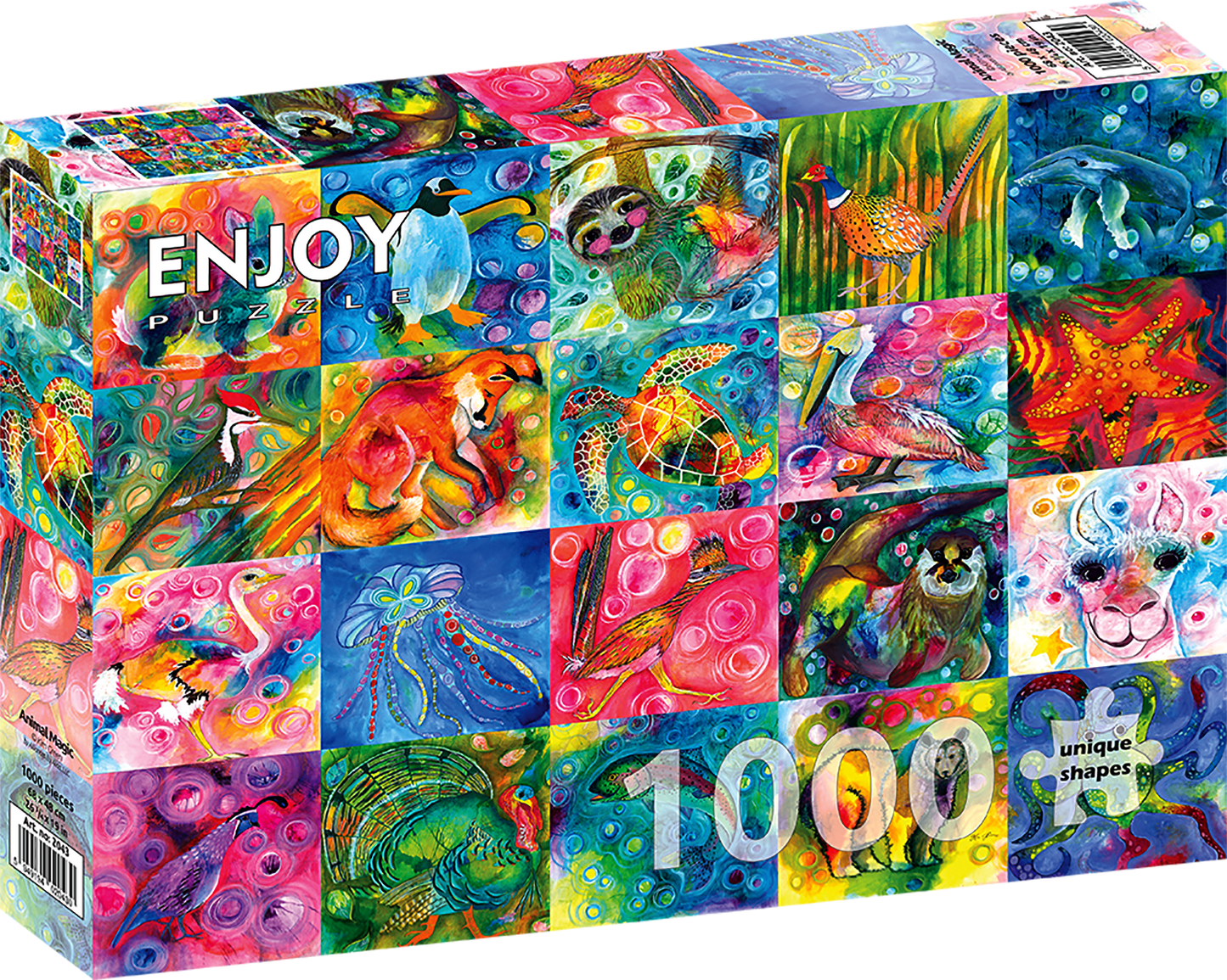 1000 Pieces Jigsaw Puzzle - Animal Magic (2043)