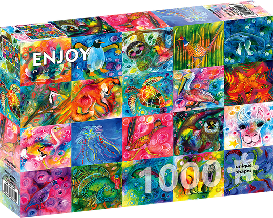 1000 Pieces Jigsaw Puzzle - Animal Magic (2043)