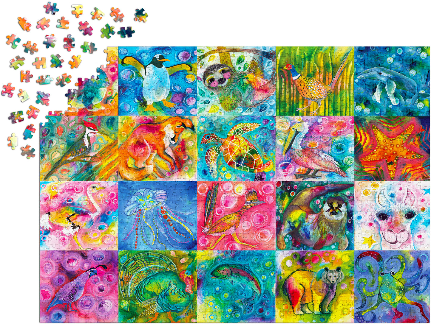 1000 Pieces Jigsaw Puzzle - Animal Magic (2043)