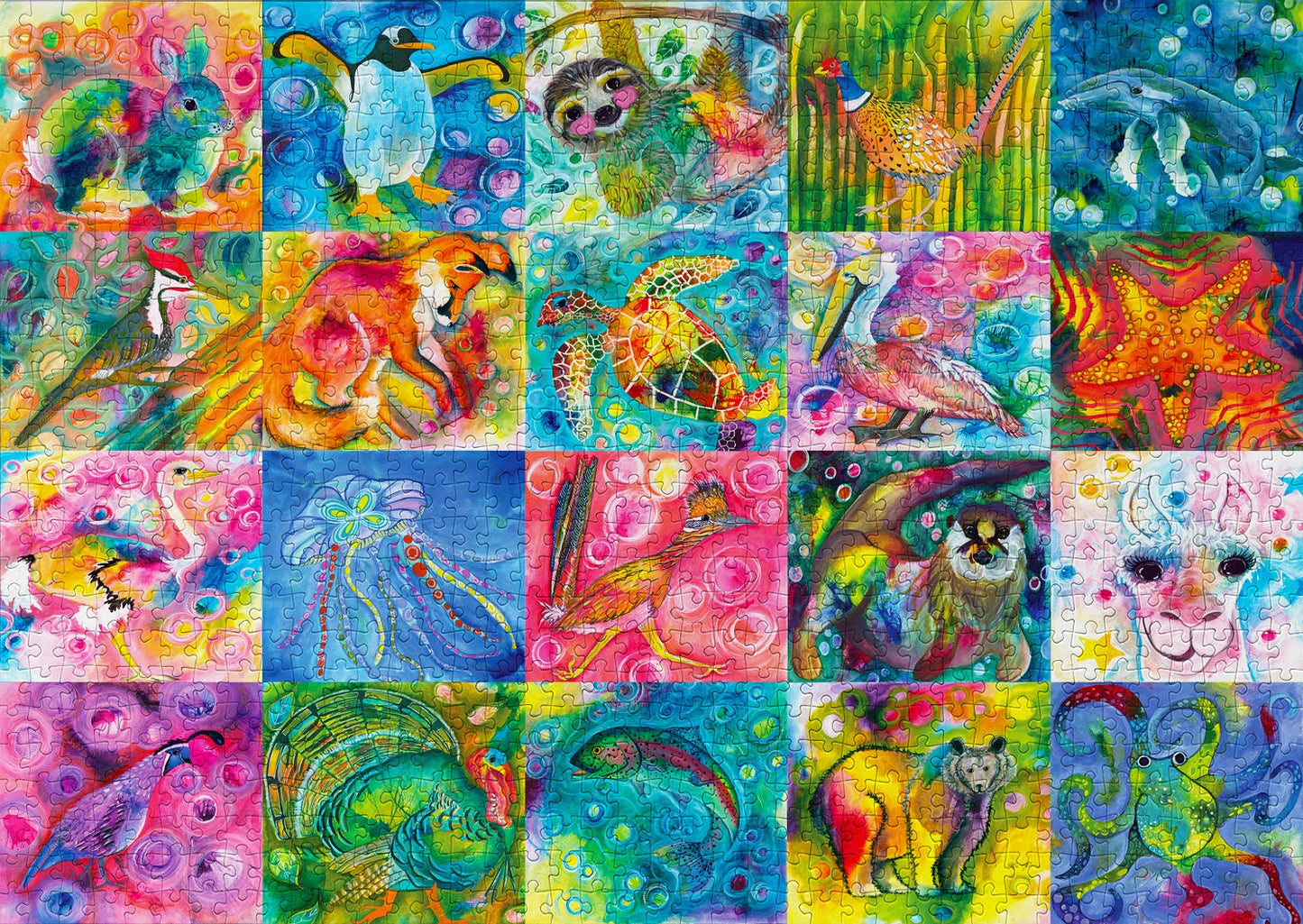 1000 Pieces Jigsaw Puzzle - Animal Magic (2043)