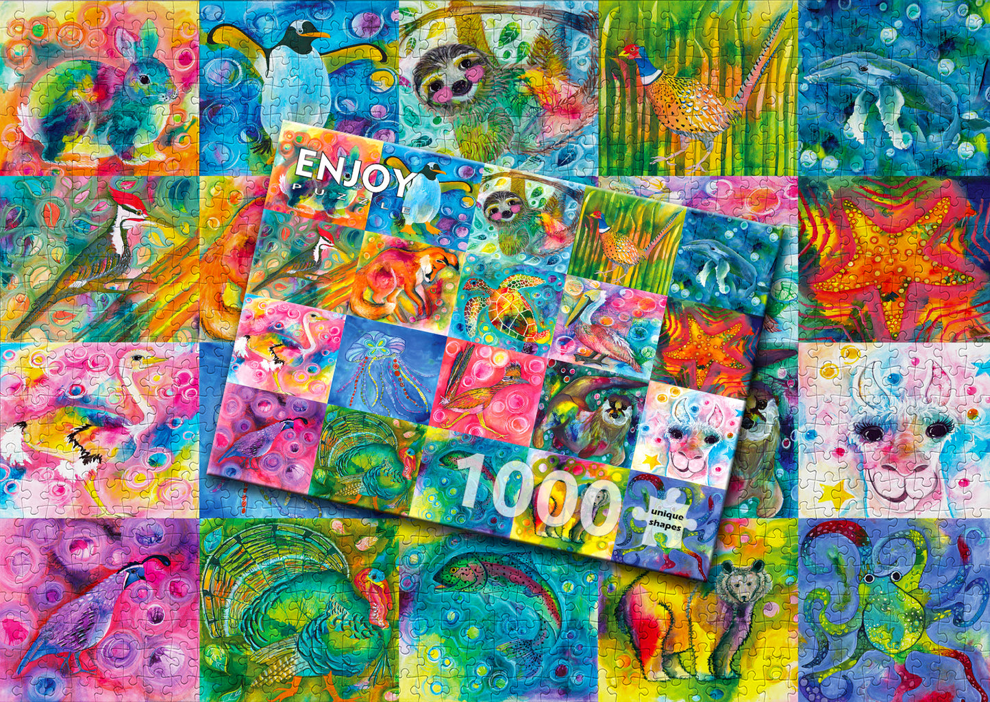 1000 Pieces Jigsaw Puzzle - Animal Magic (2043)