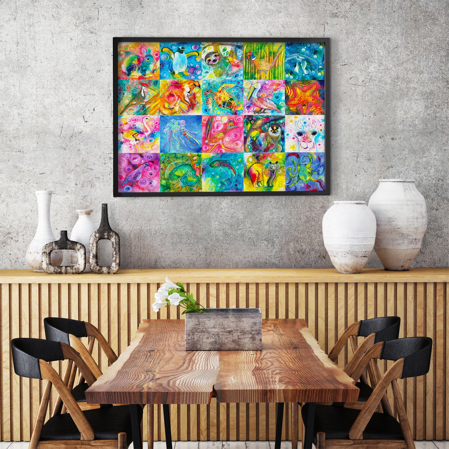 1000 Pieces Jigsaw Puzzle - Animal Magic (2043)