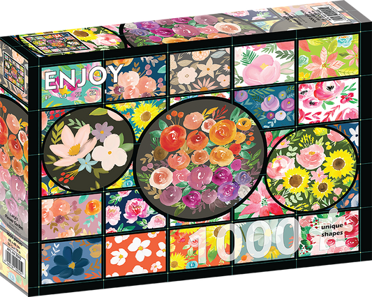 1000 Pieces Jigsaw Puzzle - Lacy's Flower Garden (2045)