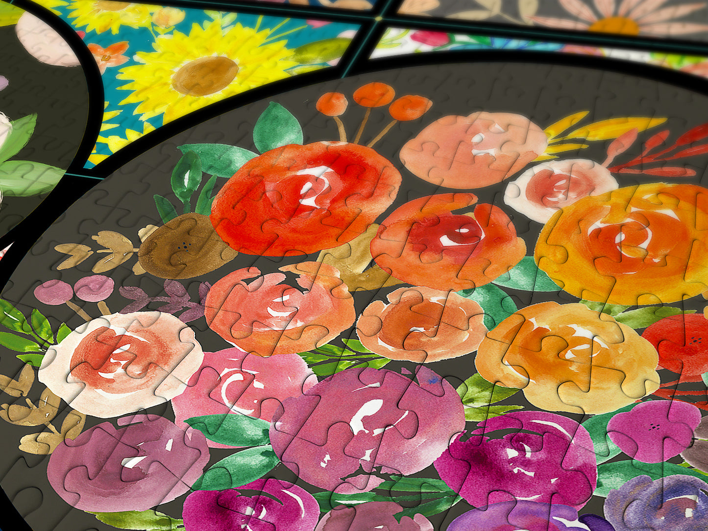 1000 Pieces Jigsaw Puzzle - Lacy's Flower Garden (2045)