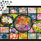 1000 Pieces Jigsaw Puzzle - Lacy's Flower Garden (2045)