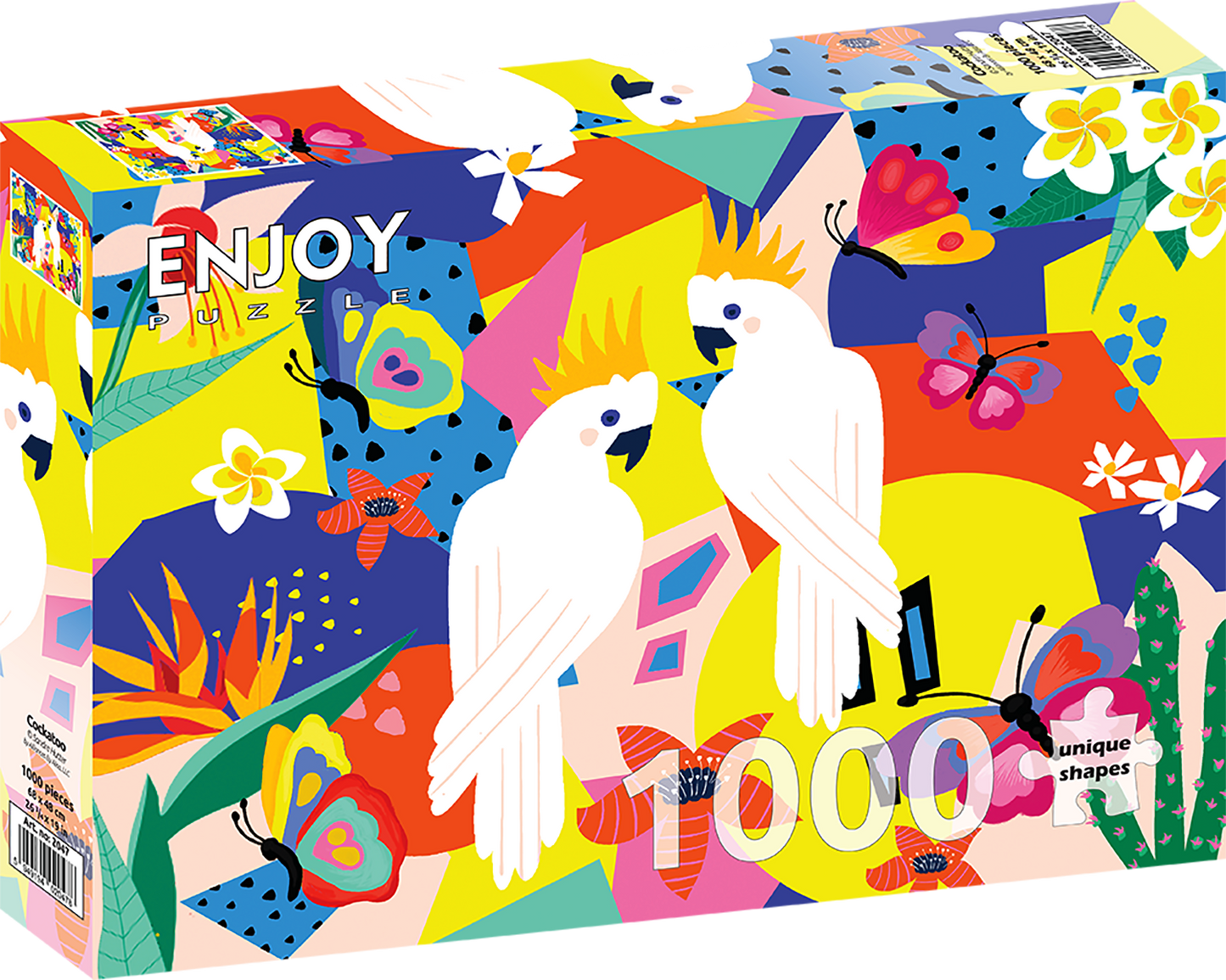 1000 Pieces Jigsaw Puzzle - Cockatoo (2047)