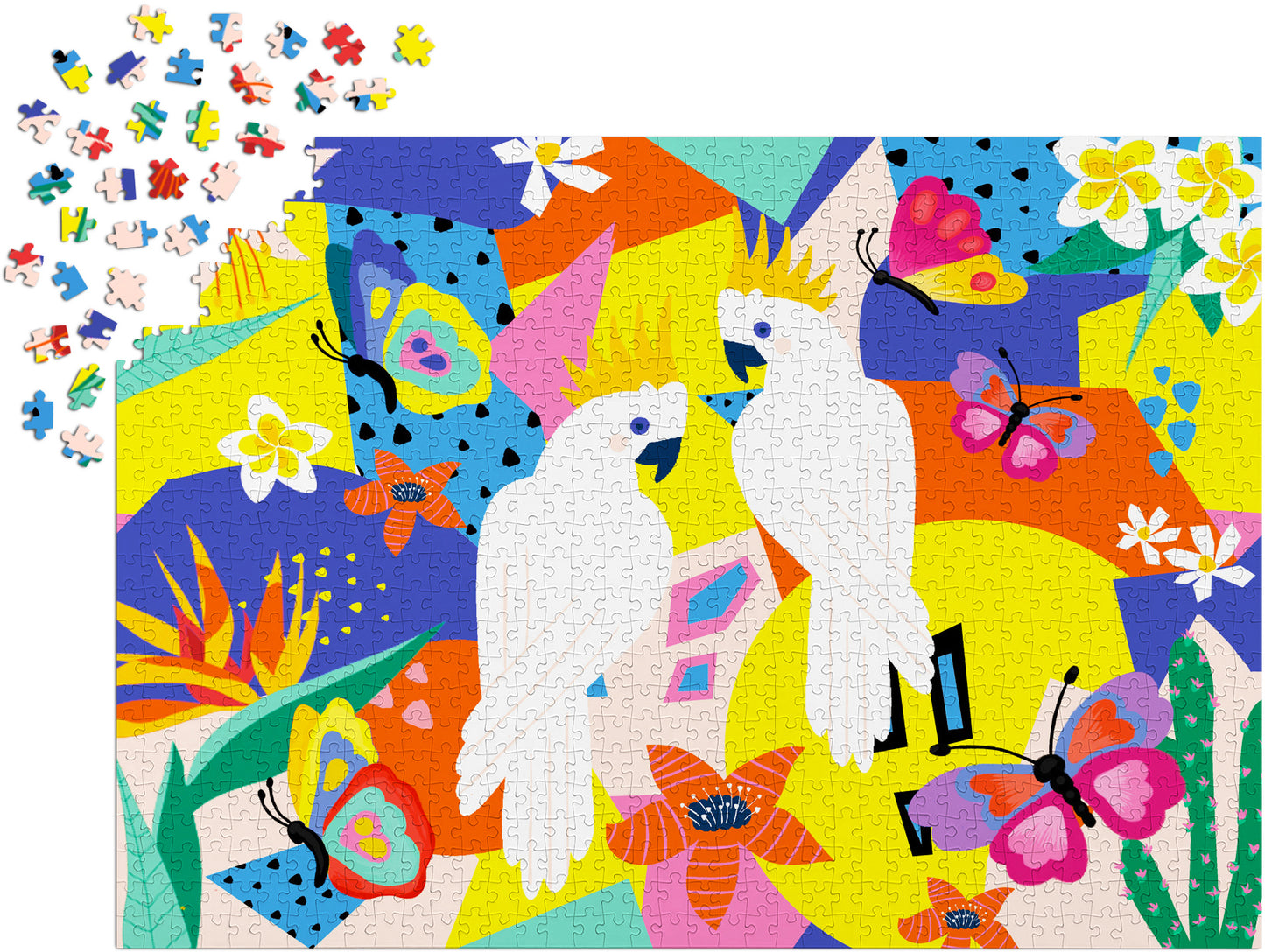 1000 Pieces Jigsaw Puzzle - Cockatoo (2047)