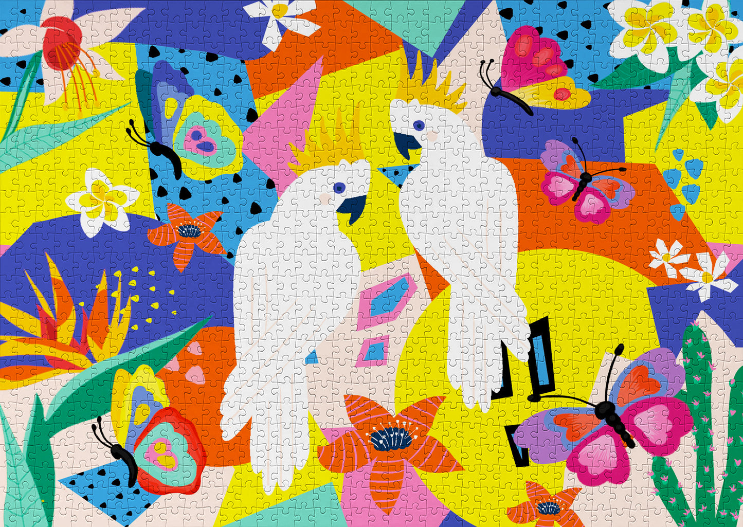 1000 Pieces Jigsaw Puzzle - Cockatoo (2047)