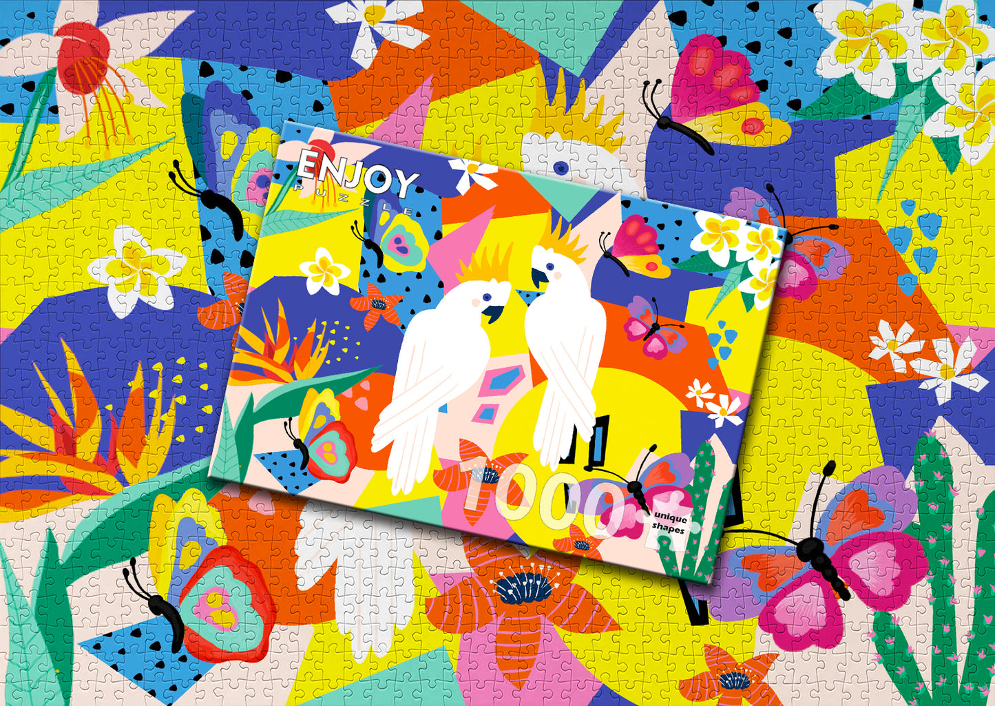 1000 Pieces Jigsaw Puzzle - Cockatoo (2047)