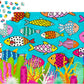 1000 Pieces Jigsaw Puzzle - Patterned Fishes (2049)