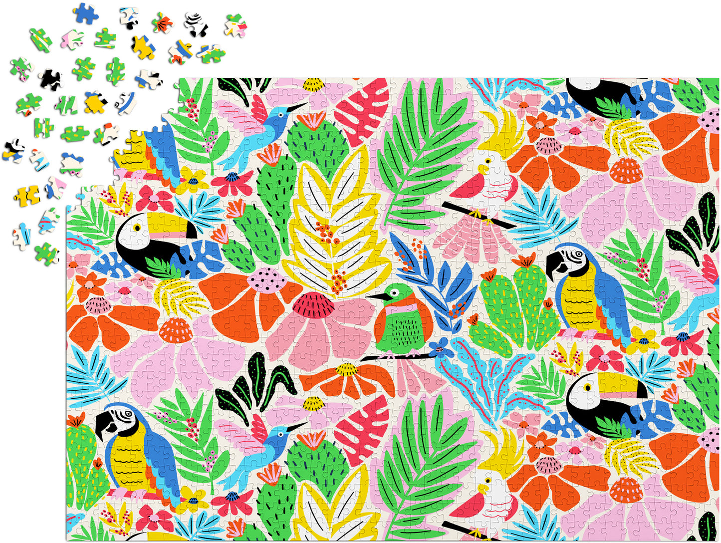 1000 Pieces Jigsaw Puzzle - Joyful Jungle (2050)