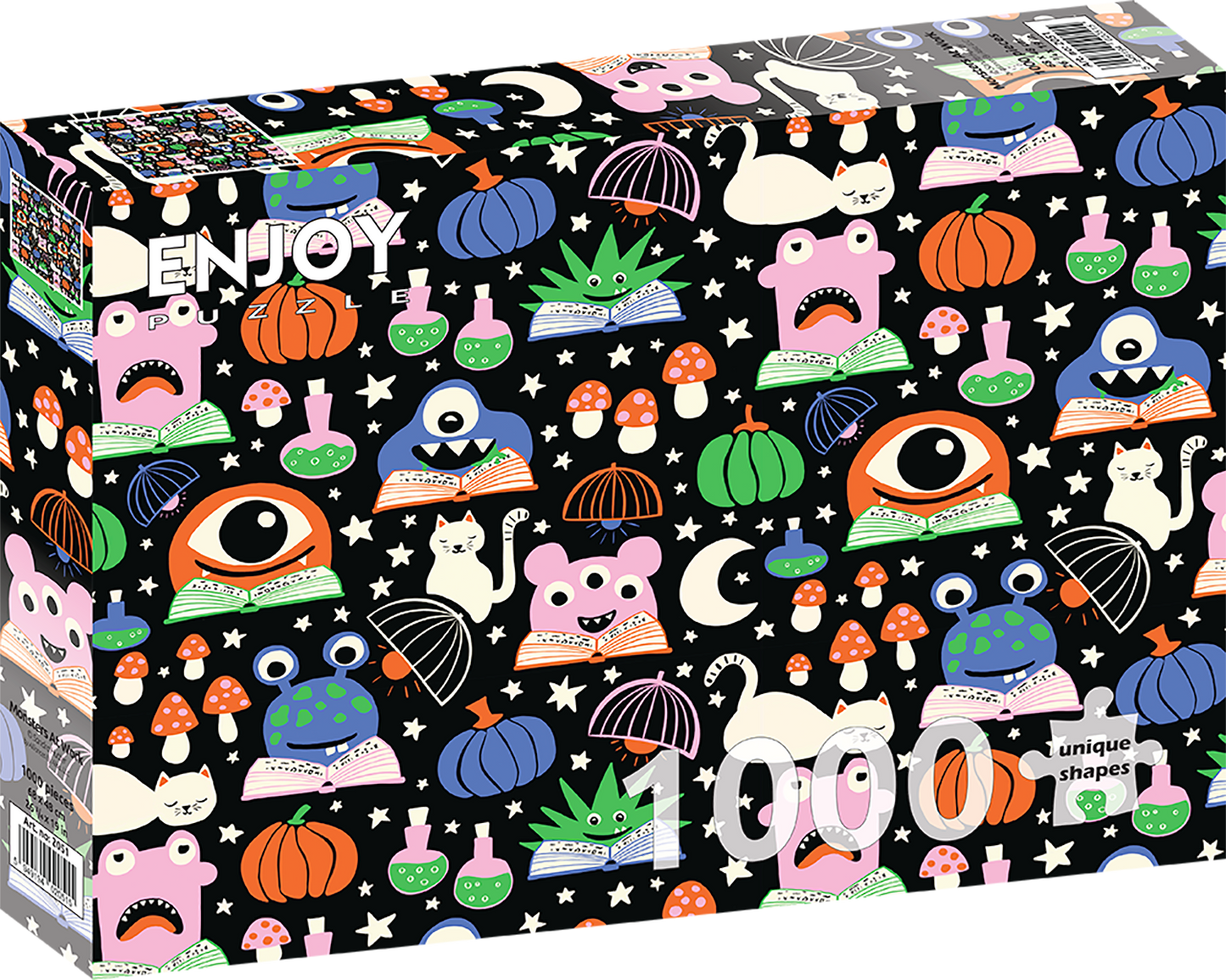 1000 Pieces Jigsaw Puzzle - Monsters At Work (2051)