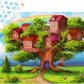 1000 Pieces Jigsaw Puzzle - Treehouses (2053)