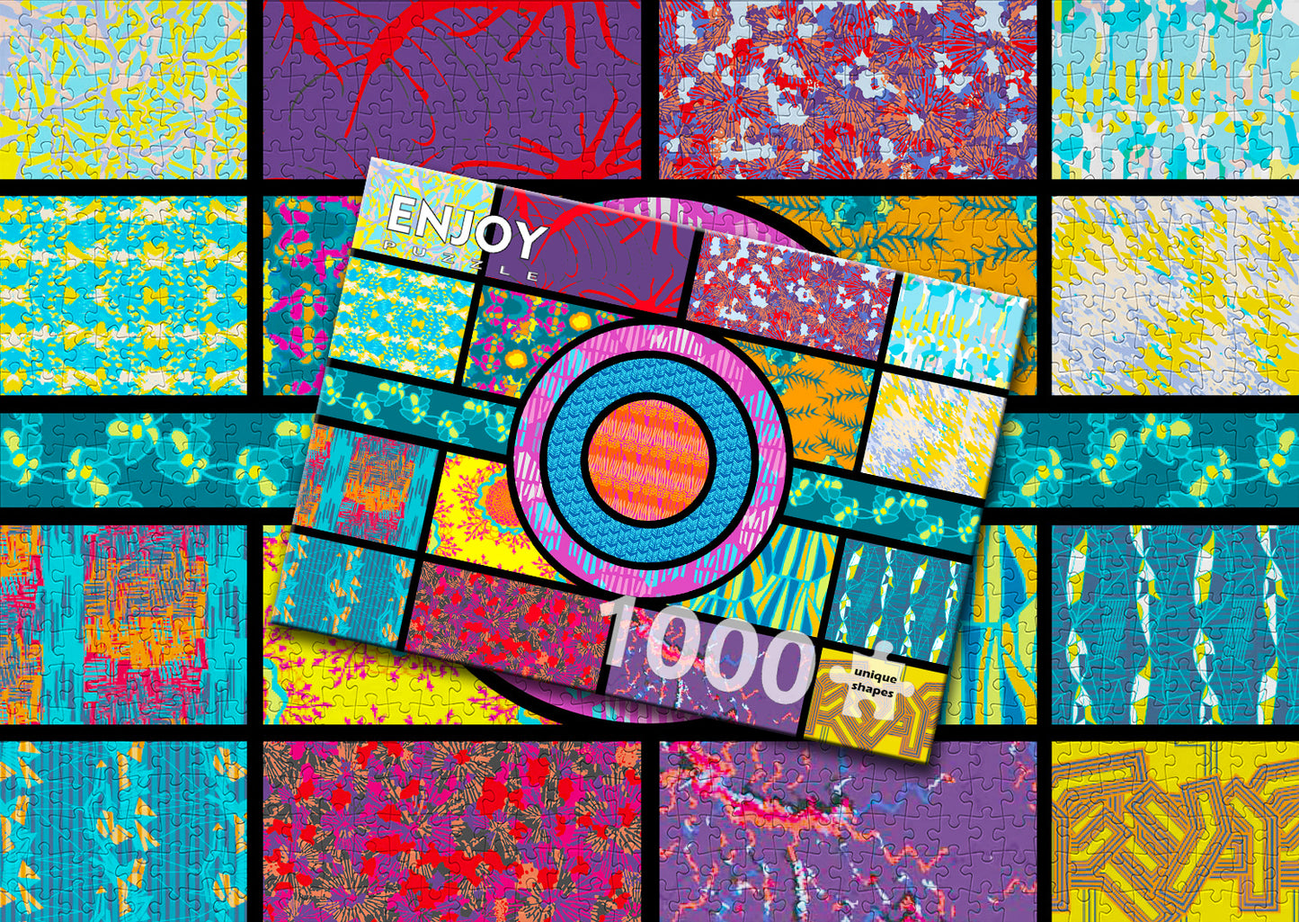 1000 Pieces Jigsaw Puzzle - Designer Patterns 2 (2056)