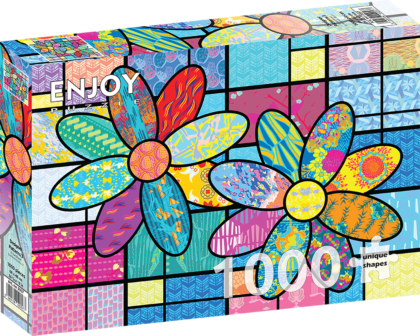 1000 Pieces Jigsaw Puzzle - Designer Patterns 3 (2057)