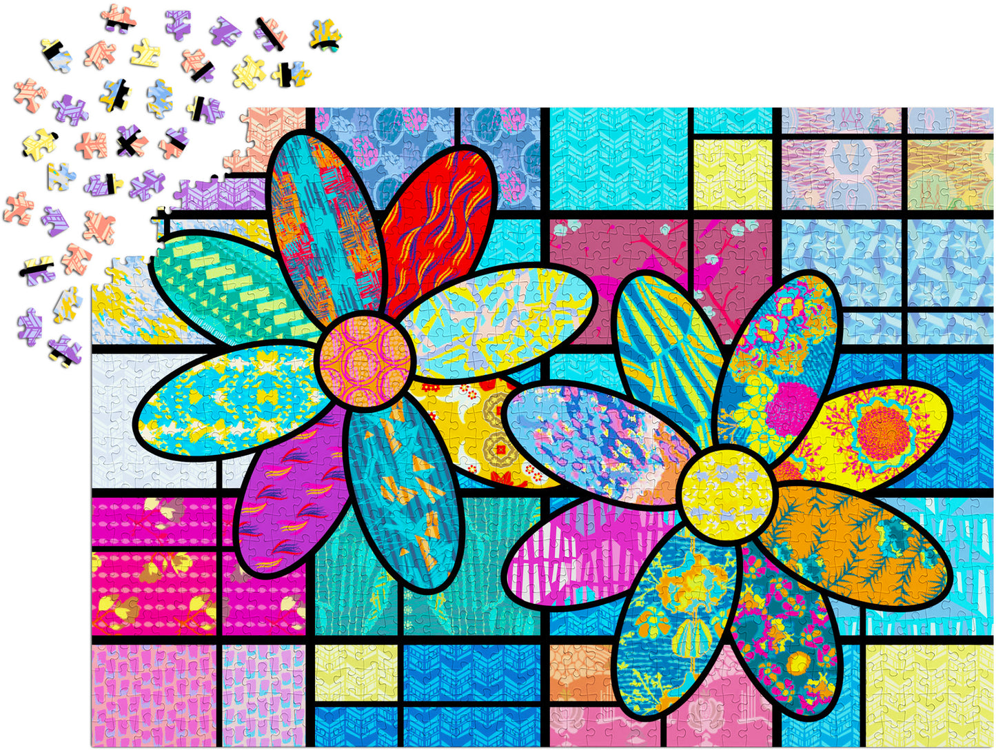 1000 Pieces Jigsaw Puzzle - Designer Patterns 3 (2057)