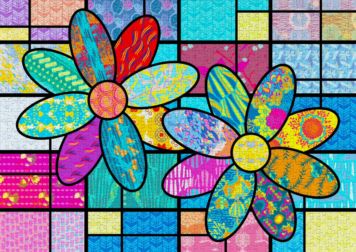 1000 Pieces Jigsaw Puzzle - Designer Patterns 3 (2057)