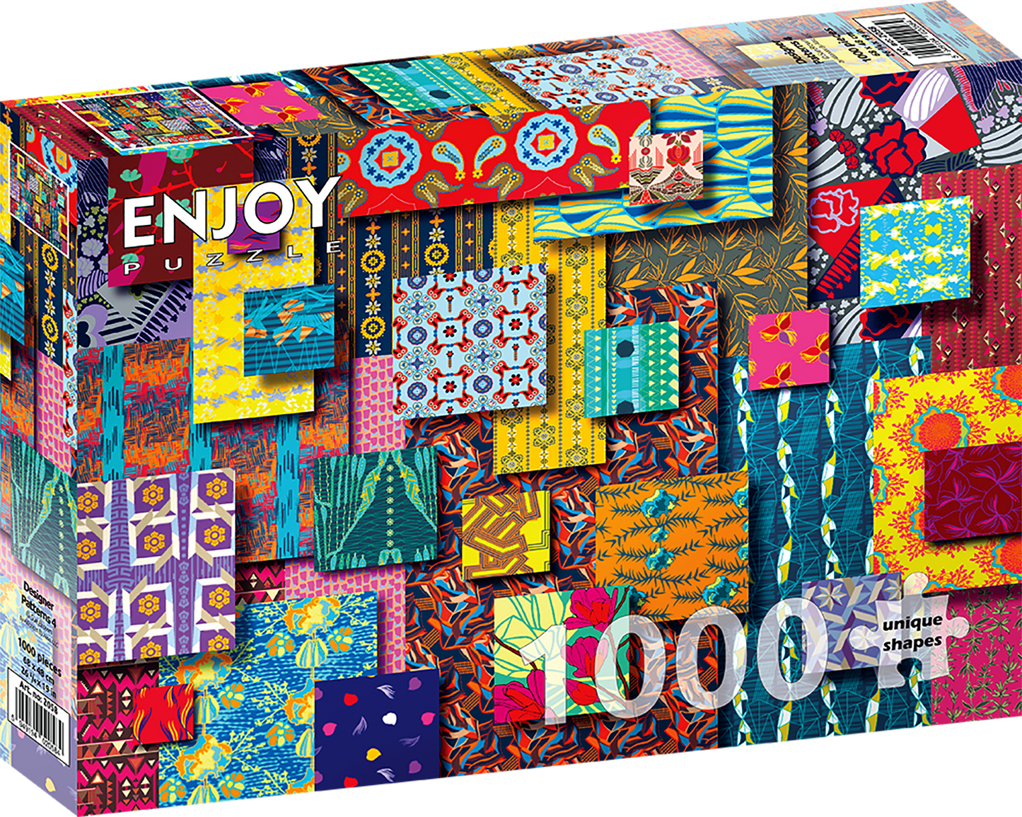 1000 Pieces Jigsaw Puzzle - Designer Patterns 4 (2058)