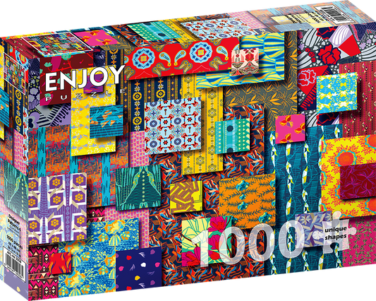 1000 Pieces Jigsaw Puzzle - Designer Patterns 4 (2058)