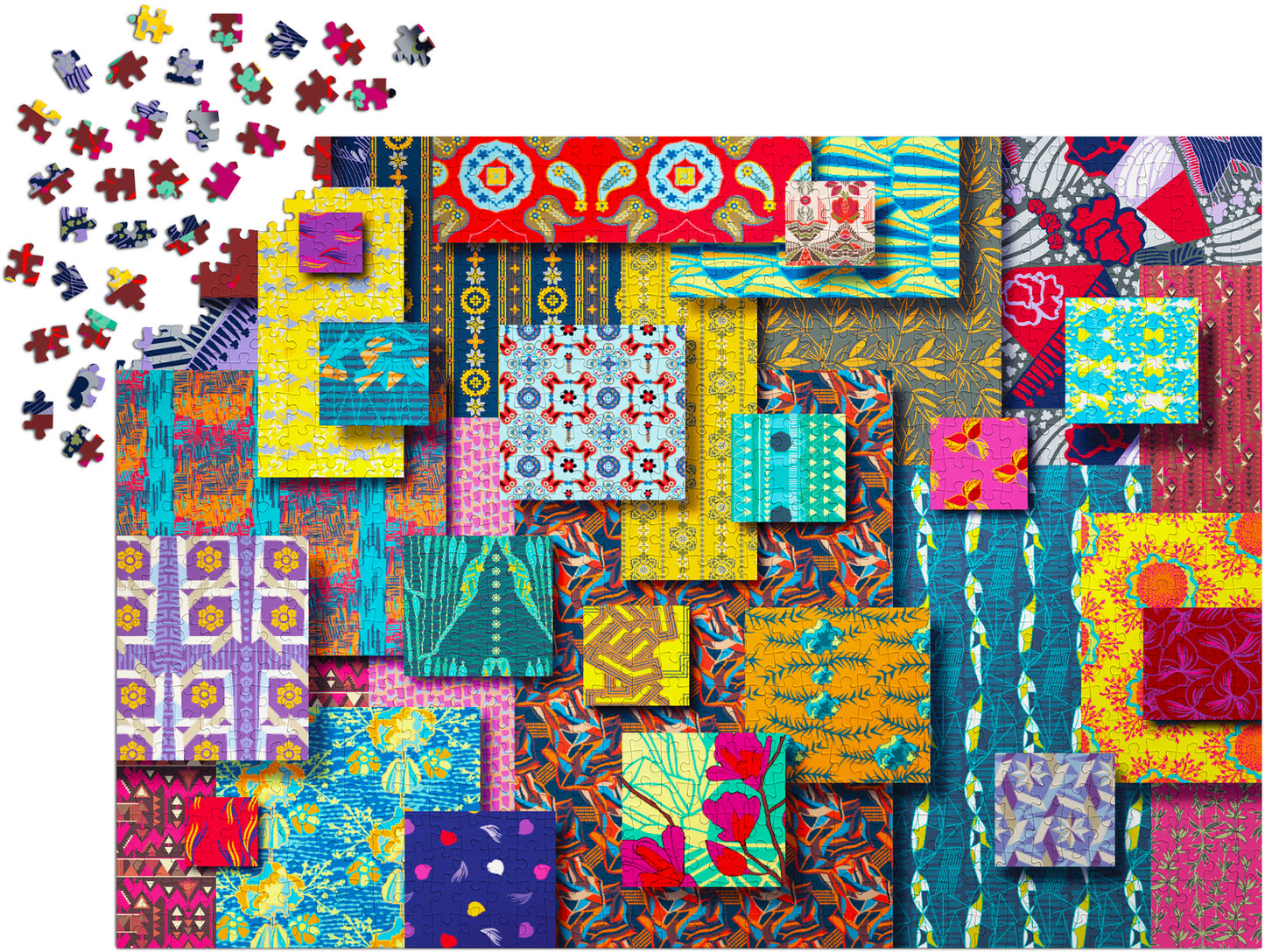 1000 Pieces Jigsaw Puzzle - Designer Patterns 4 (2058)