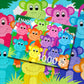1000 Pieces Jigsaw Puzzle - Rainbow Monkeys (2060)