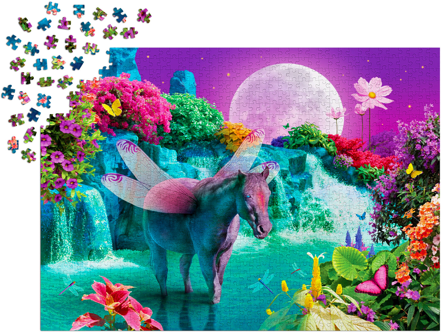 1000 Pieces Jigsaw Puzzle - Magic In The Moonlight (2062)