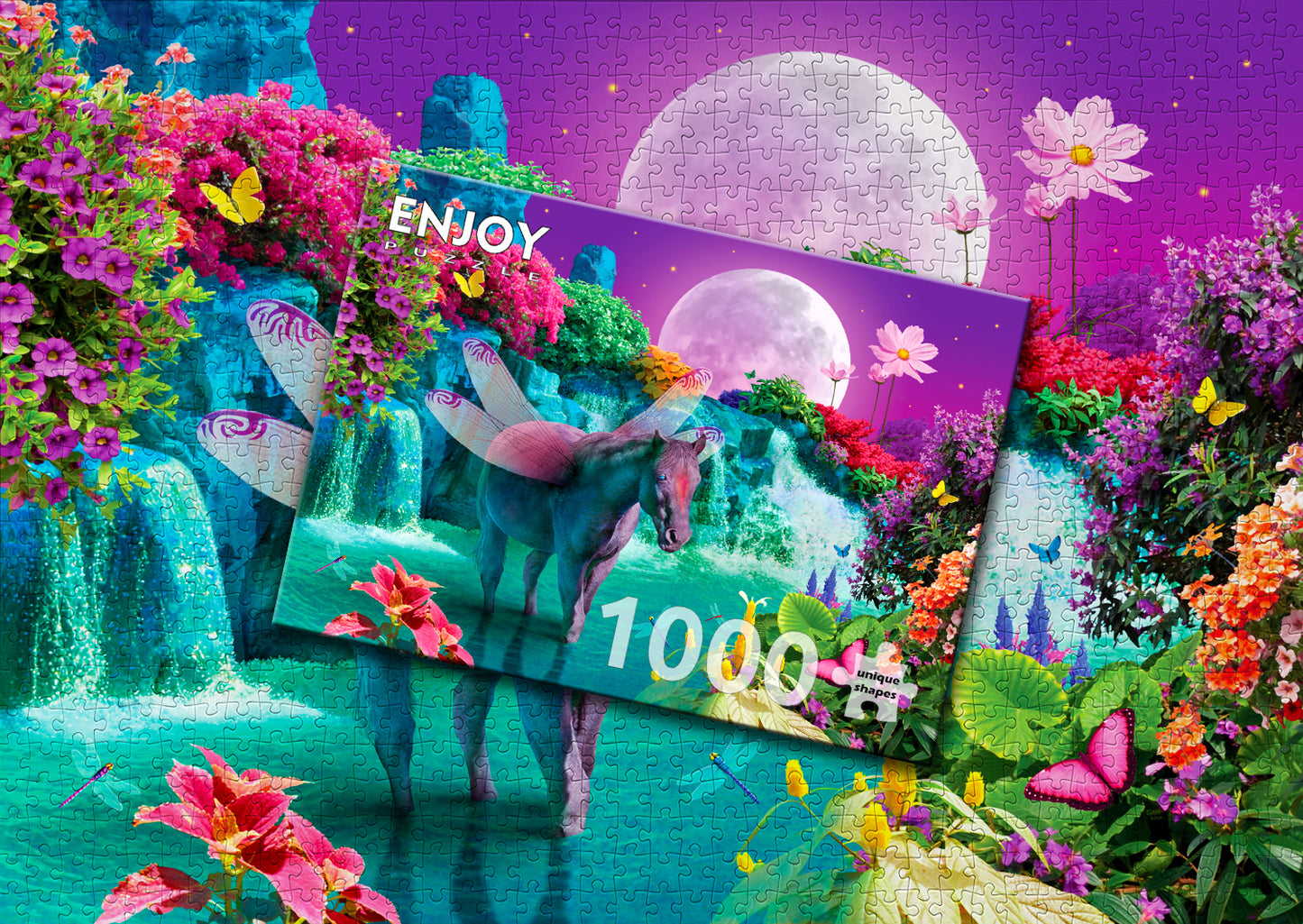 1000 Pieces Jigsaw Puzzle - Magic In The Moonlight (2062)