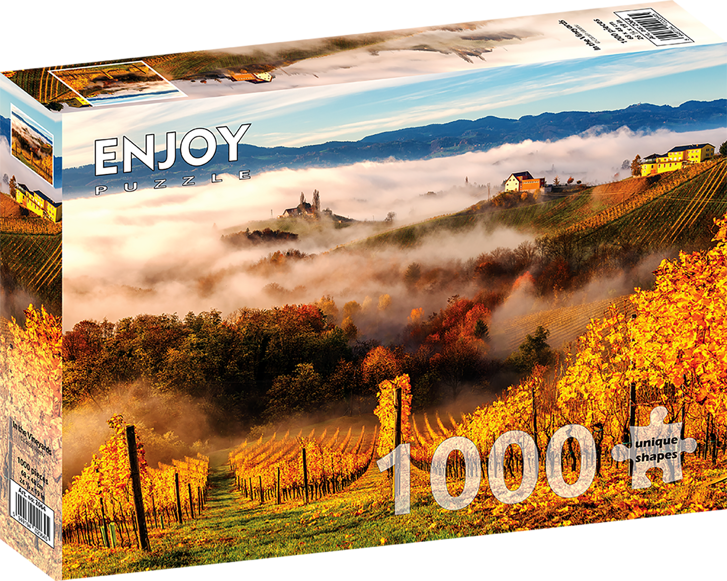 1000 Pieces Jigsaw Puzzle - In the Vineyards (2064)