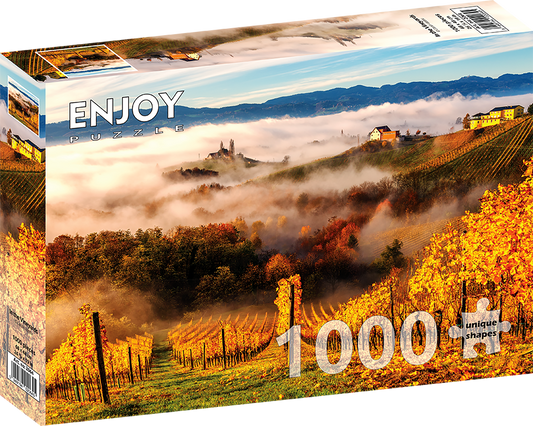 1000 Pieces Jigsaw Puzzle - In the Vineyards (2064)