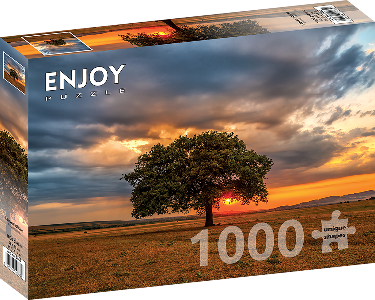 1000 Pieces Jigsaw Puzzle - Leaves Eclipse (2065)