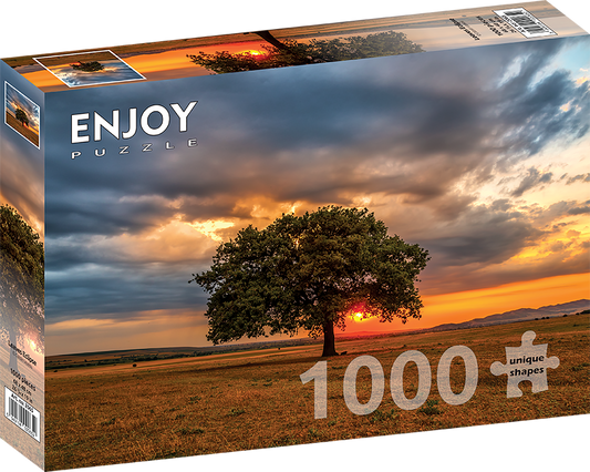 1000 Pieces Jigsaw Puzzle - Leaves Eclipse (2065)