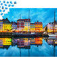 1000 Pieces Jigsaw Puzzle - Copenhagen Old Harbor (2066)