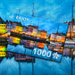 1000 Pieces Jigsaw Puzzle - Copenhagen Old Harbor (2066)
