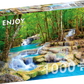 1000 Pieces Jigsaw Puzzle - Turquoise Waterfall, Thailand (2067)
