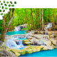 1000 Pieces Jigsaw Puzzle - Turquoise Waterfall, Thailand (2067)