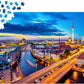1000 Pieces Jigsaw Puzzle - Berlin Cityscape by Night (2068)