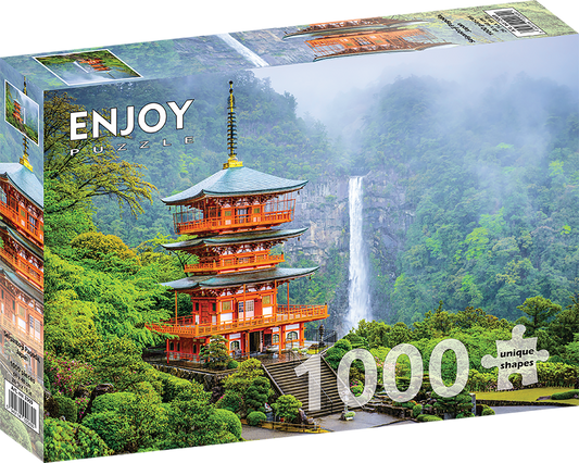 1000 Pieces Jigsaw Puzzle - Seiganto-ji Pagoda, Japan (2069)