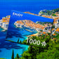1000 Pieces Jigsaw Puzzle - Dubrovnik Old Town, Croatia (2071)