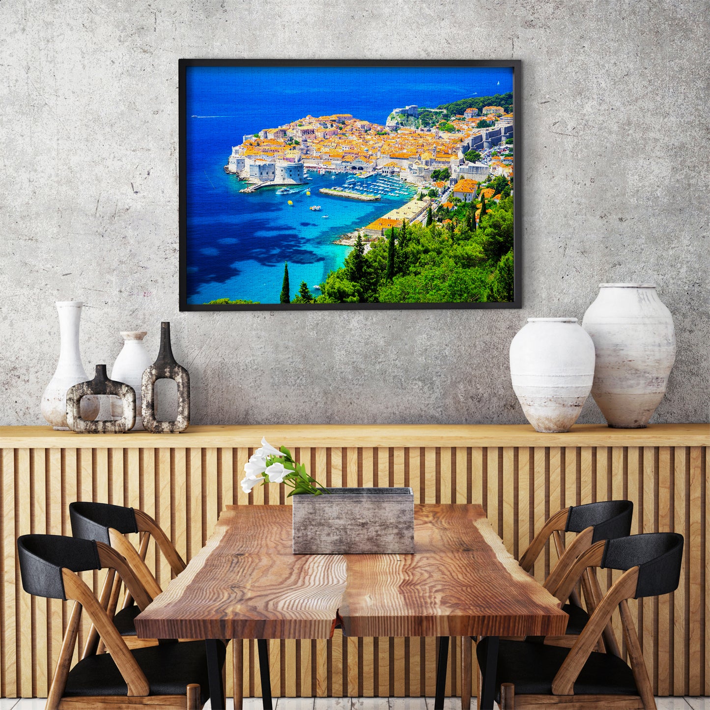 1000 Pieces Jigsaw Puzzle - Dubrovnik Old Town, Croatia (2071)