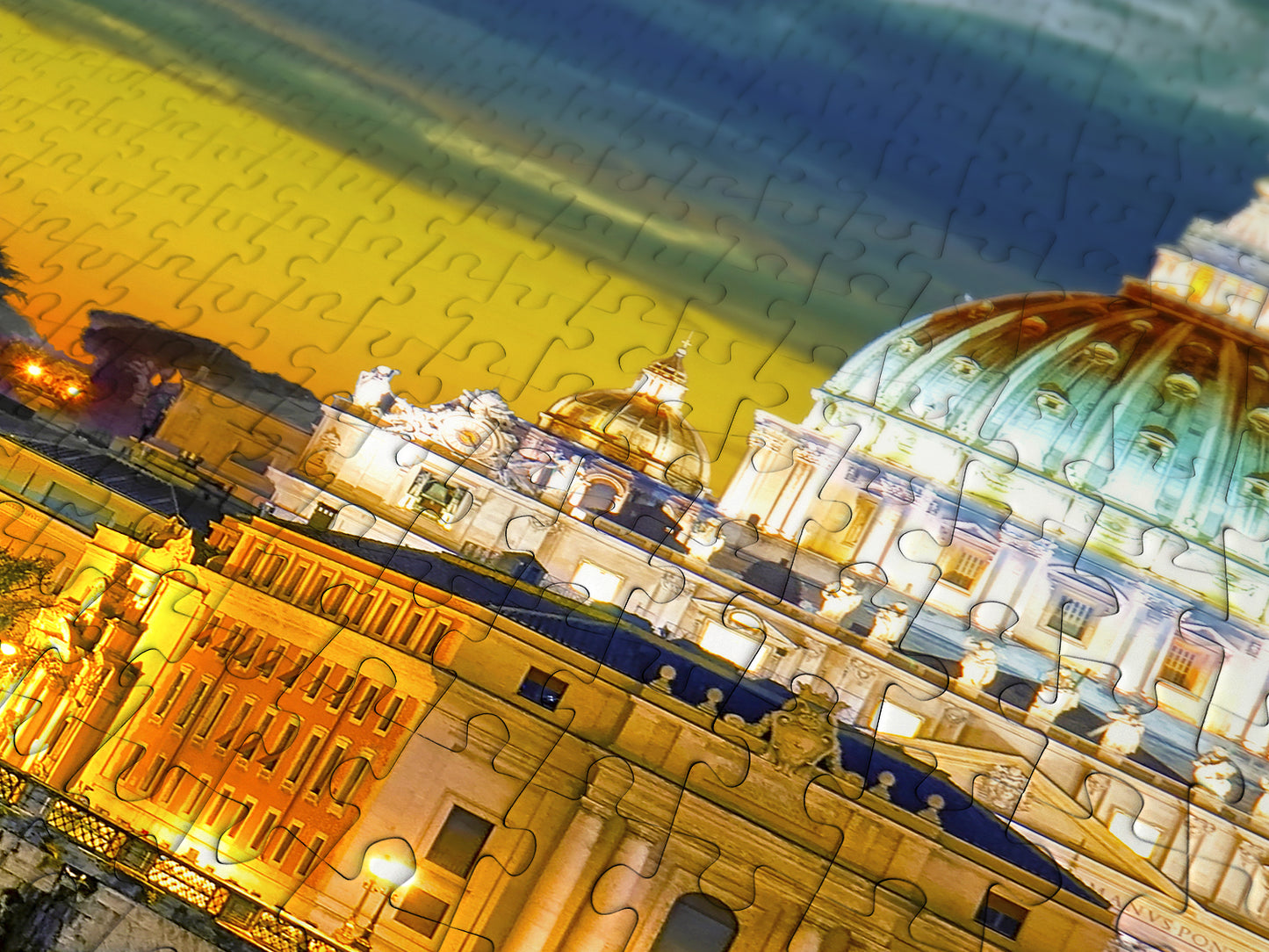 1000 Pieces Jigsaw Puzzle - Saint Peter's Basilica, Vatican (2073)