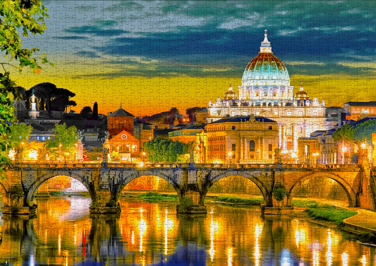 1000 Pieces Jigsaw Puzzle - Saint Peter's Basilica, Vatican (2073)