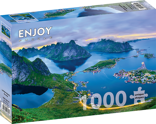 1000 Pieces Jigsaw Puzzle - Lofoten Islands, Norway (2074)