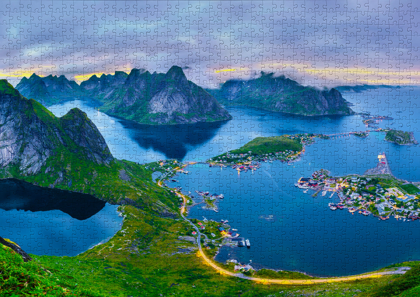 1000 Pieces Jigsaw Puzzle - Lofoten Islands, Norway (2074)