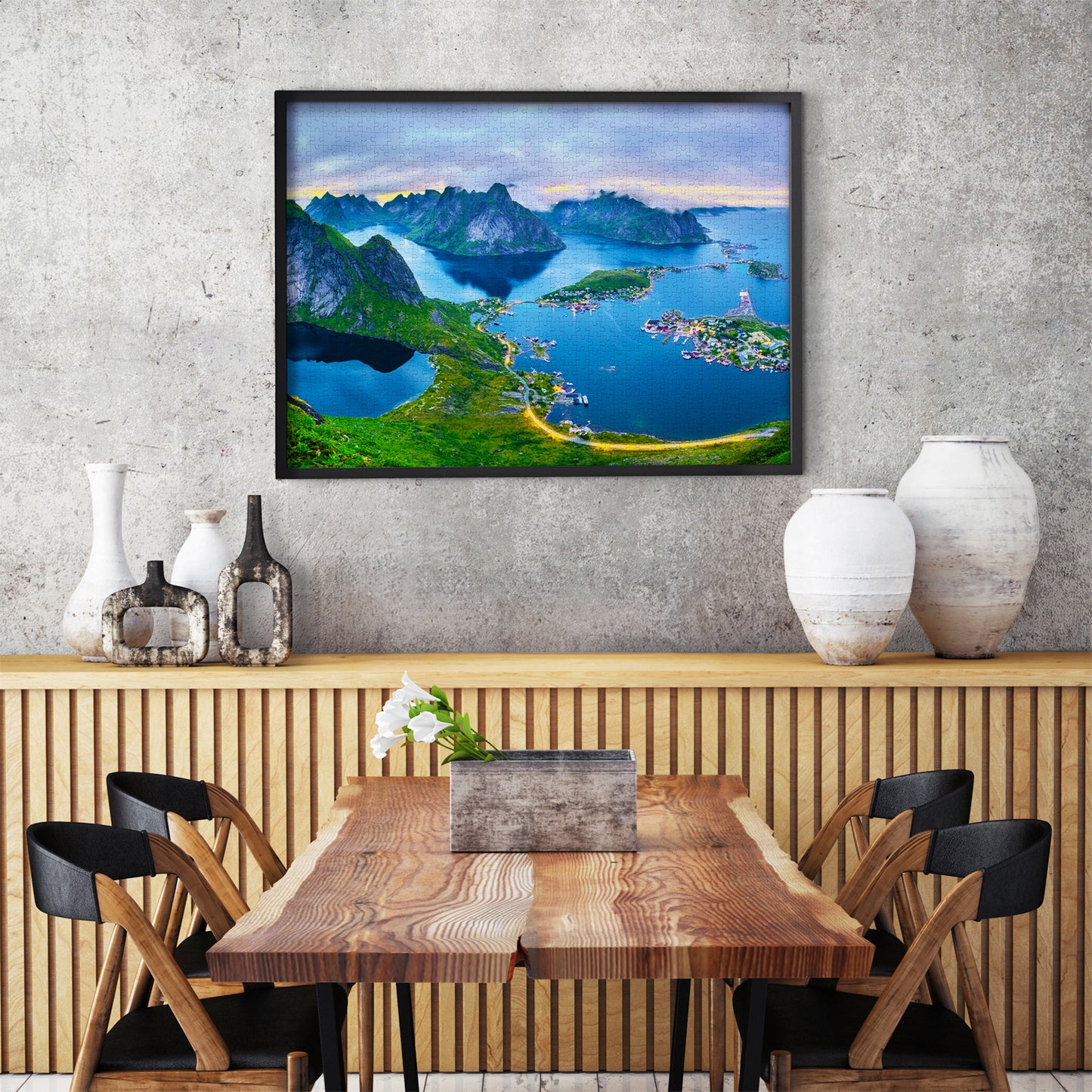 1000 Pieces Jigsaw Puzzle - Lofoten Islands, Norway (2074)